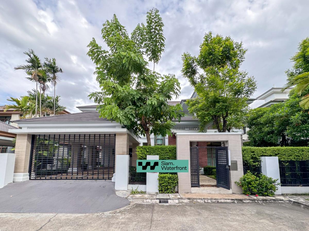 รูป 🔥ให้เช่า มี3D Virtual-Tour🔥บ้านเดี่ยว2ชั้น Narasiri Pattanakarn - Srinakarin 3ห้องนอน/4ห้องน้ำ 100ตร.วา, 374ตร.ม. - รูปที่ 1/55