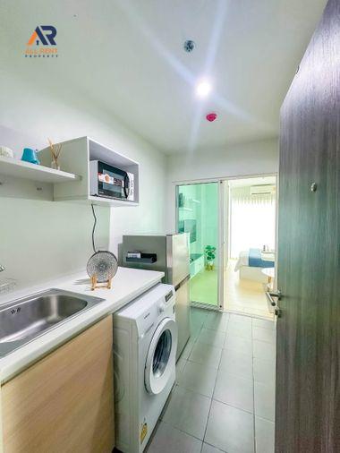 รูป 🔥 Metro Sky Sathorn - Wutthakat ห้อง Studio ชั้น 19 ใกล้ BTS วุฒากาศ เพียง 12,000 บาท/เดือน ✨ ห้องสวย พร้อมเข้าอยู่ 🏙️ - รูปที่ 4/12