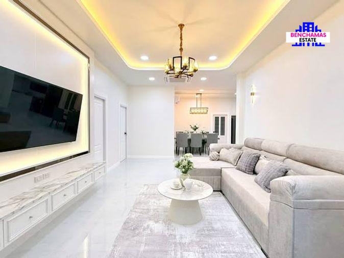 รูป 🔥 ขาย หมู่บ้านพัทยาทรอปิคอล 2 (Pattaya Tropical 2) บ้านพูลวิลล่าชั้นเดียว สไตล์ Modern Classic บิ้วอินทั้งหลัง พร้อมเข้าอยู่ - รูปที่ 5/10