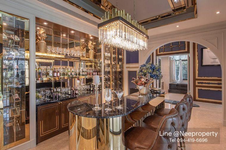 รูป ขาย บ้านเดี่ยวคฤหาสน์ Super Luxury เดอะ แกรนด์ ปิ่นเกล้า-อัลพีน่า บ้านตัวอย่างหลังใหญ่ที่สุดในโครงการ พร้อมเข้าอยู่ (H6922) - รูปที่ 3/4