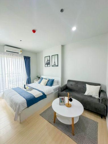 รูป 🔥 Metro Sky Sathorn - Wutthakat ห้อง Studio ชั้น 19 ใกล้ BTS วุฒากาศ เพียง 12,000 บาท/เดือน ✨  ห้องสวย พร้อมเข้าอยู่ 🏙️ - รูปที่ 5/12