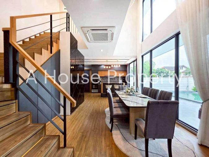 picture Newly built detached house with spacious living area, Areeya Village Pattaya. - 8/20