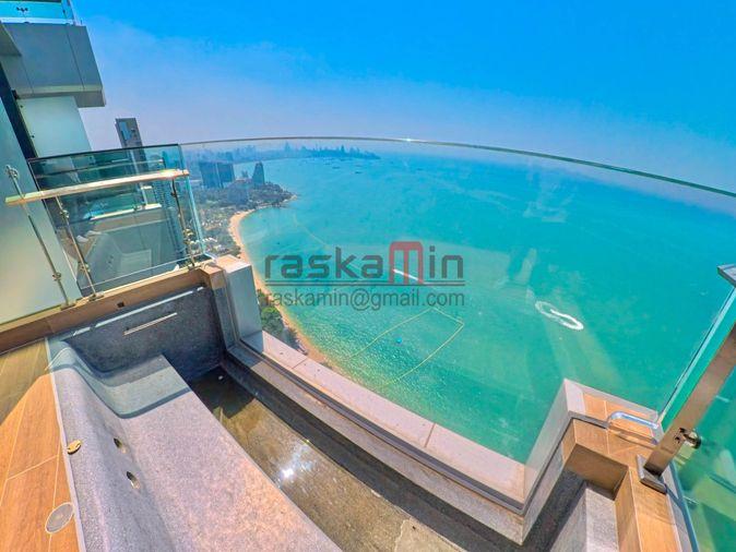 รูป ให้เช่า อารมณ์ วงศ์อมาตย์ | คอนโดหรูวิวทะเล ชั้น 50 พร้อม อ่างอาบน้ำ ที่ ระเบียง - รูปที่ 1/30