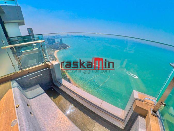 รูป ให้เช่า อารมณ์ วงศ์อมาตย์ | คอนโดหรูวิวทะเล ชั้น 50 พร้อม อ่างอาบน้ำ ที่ ระเบียง - รูปที่ 1/30