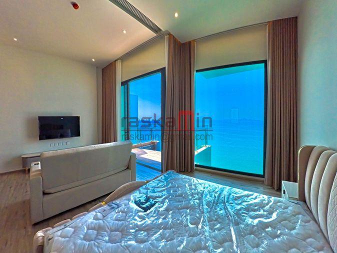 รูป ให้เช่า อารมณ์ วงศ์อมาตย์ | คอนโดหรูวิวทะเล ชั้น 50 พร้อม อ่างอาบน้ำ ที่ ระเบียง - รูปที่ 18/30