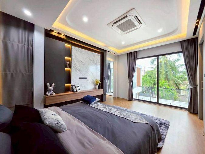 picture Newly built detached house with spacious living area, Areeya Village Pattaya. - 17/20