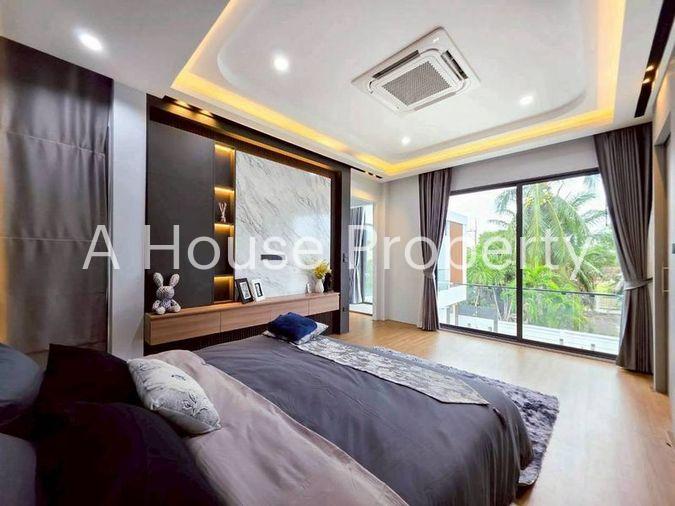 picture Newly built detached house with spacious living area, Areeya Village Pattaya. - 17/20