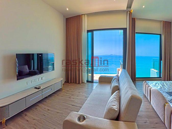 รูป ให้เช่า อารมณ์ วงศ์อมาตย์ | คอนโดหรูวิวทะเล ชั้น 50 พร้อม อ่างอาบน้ำ ที่ ระเบียง - รูปที่ 9/30
