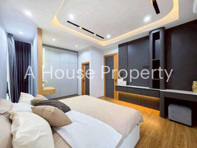 picture Newly built detached house with spacious living area, Areeya Village Pattaya. - 16/20