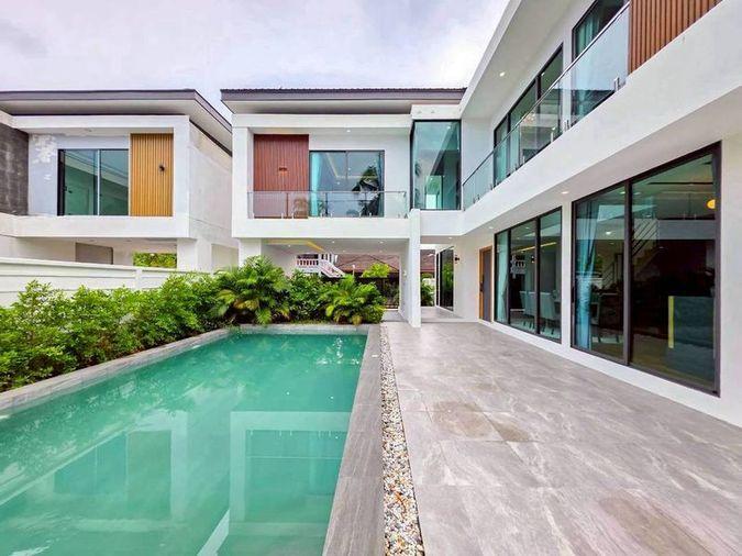 picture Newly built detached house with spacious living area, Areeya Village Pattaya. - 2/20