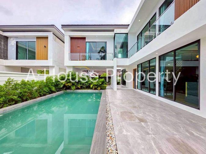 picture Newly built detached house with spacious living area, Areeya Village Pattaya. - 2/20