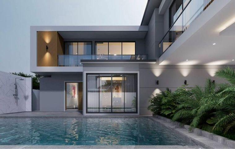 รูป ขายบ้านเดี่ยวสร้างใหม่ หมู่บ้านอารียา 2 ซอยสยามคันทรีคลับ พัทยา - รูปที่ 1/18