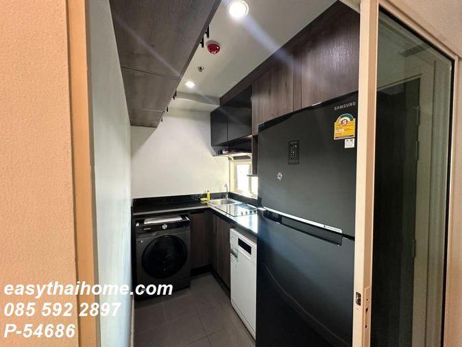 picture P-54686 📢 Condo Project for Rent Wutthakat Zone 3 Bed 2 Bath Size | Metro Sky Wutthakat Near BTS Wutthakat Line: @easythaihome 085-592-2897 - 5/8