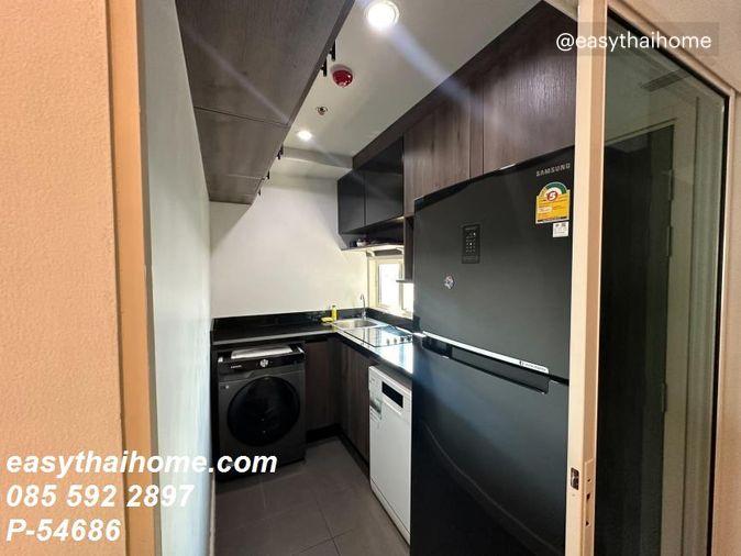 picture P-54686 📢 Condo Project for Rent Wutthakat Zone 3 Bed 2 Bath Size | Metro Sky Wutthakat Near BTS Wutthakat Line: @easythaihome 085-592-2897 - 5/8