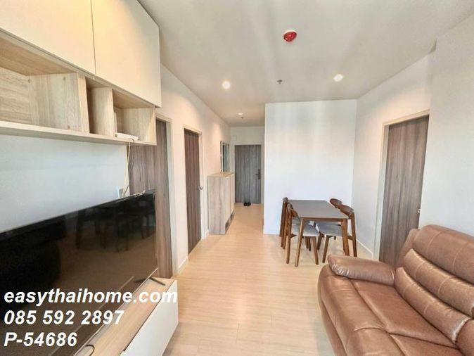 picture P-54686 📢 Condo Project for Rent Wutthakat Zone 3 Bed 2 Bath Size | Metro Sky Wutthakat Near BTS Wutthakat Line: @easythaihome 085-592-2897 - 2/8