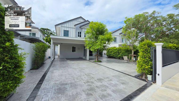 รูป 🏡🌳 เช่าบ้าน วิลาจิโอ้ 3 ศรีนครินทร์ - บางนา (Villaggio 3 Sirnakarin-Bangna) ใกล้Mega บางนา - รูปที่ 2/18