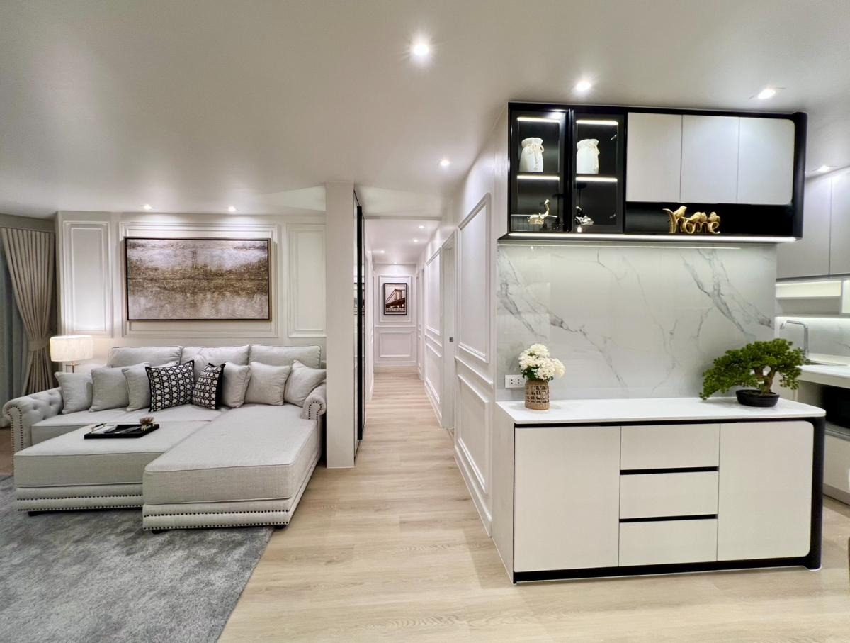 รูป ขาย Belle Park Residence 3 ห้องนอน 2 ห้องน้ำ 88 ตรม. รีโนเวทใหม่ วิวสระน้ำ - รูปที่ 9/13