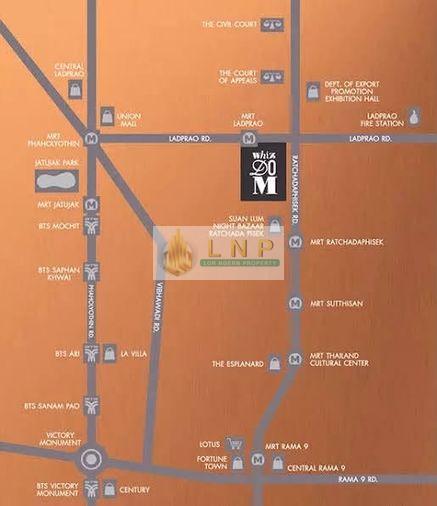 picture Condo for Rent: Whizdom Avenue Ratchada - Ladprao Property Code | LNP-C5571 - 12/12