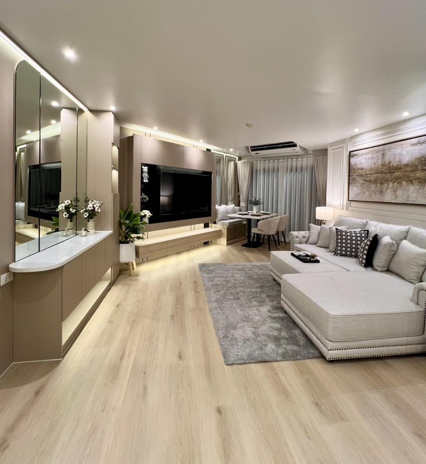 รูป ขาย Belle Park Residence 3 ห้องนอน 2 ห้องน้ำ 88 ตรม. รีโนเวทใหม่ วิวสระน้ำ - รูปที่ 8/13