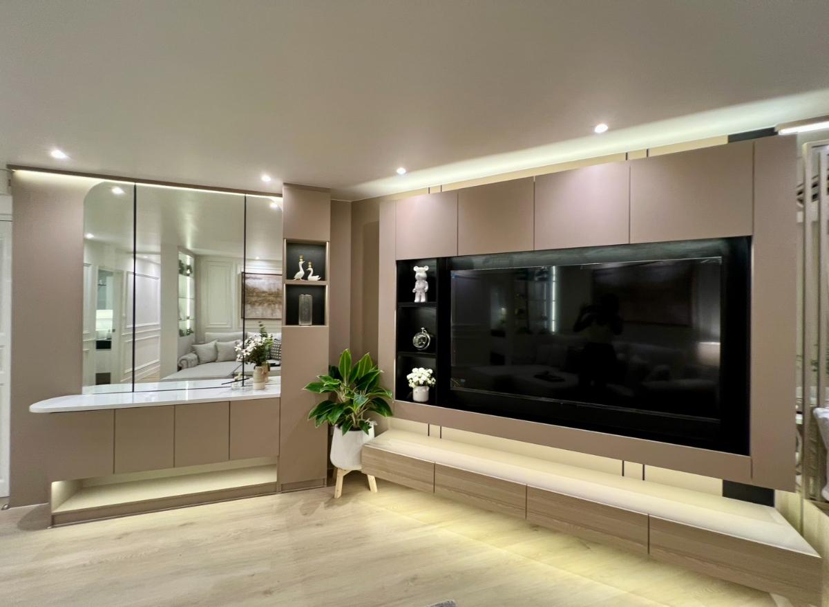 รูป ขาย Belle Park Residence 3 ห้องนอน 2 ห้องน้ำ 88 ตรม. รีโนเวทใหม่ วิวสระน้ำ - รูปที่ 7/13