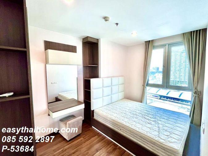 picture P-53684 📢 Condo Project for Rent Bang Sue Zone 2 Beds 2 Baths Size | Chewathai Interchange Near MRT Tao Poon Line: @easythaihome 085-592-2897 - 13/13