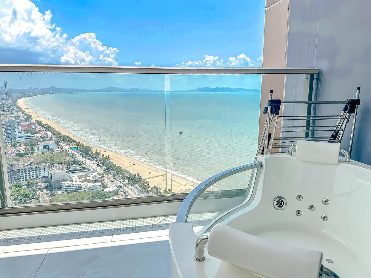 รูป Copacabana Beach Jomtien Condo for Sale 1 Bedroom Sea View - รูปที่ 6/6