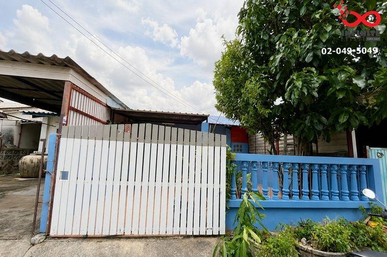 รูป ขายทาวน์เฮาส์ชั้นเดียว 25 ตร.ว. หมู่บ้านเคหะธานี 4 ถนนราษฎร์พัฒนา พร้อมอยู่ เดินทางสะดวก เหมาะอยู่อาศัยหรือซื้อลงทุน - รูปที่ 1/9