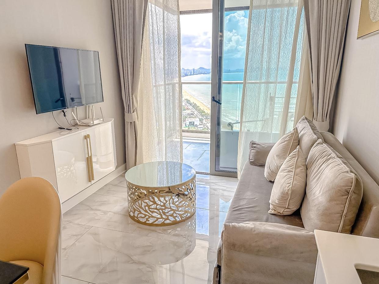 รูป Copacabana Beach Jomtien Condo for Sale 1 Bedroom Sea View - รูปที่ 1/6