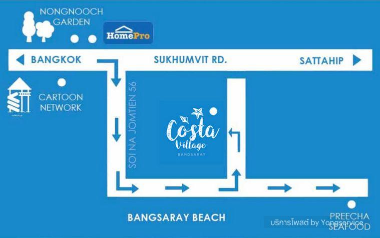 picture Call : 081-561-5740 Costa Village Bangsaray @Bangsaray Beach 34 sq.m 1 Bed 2nd floor, Fully furnished - 11/12