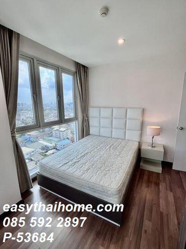 picture P-53684 📢 Condo Project for Rent Bang Sue Zone 2 Beds 2 Baths Size | Chewathai Interchange Near MRT Tao Poon Line: @easythaihome 085-592-2897 - 3/13