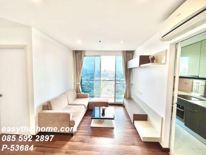 picture P-53684 📢 Condo Project for Rent Bang Sue Zone 2 Beds 2 Baths Size | Chewathai Interchange Near MRT Tao Poon Line: @easythaihome 085-592-2897 - 12/13