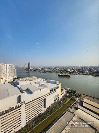 รูป ขาย ห้องคอนโด The Key พระราม 3 ชั้นสูง วิวสวยเห็นแม่น้ำ ติด Terminal 21 พร้อมอยู่ (CD6918) - รูปที่ 6/6