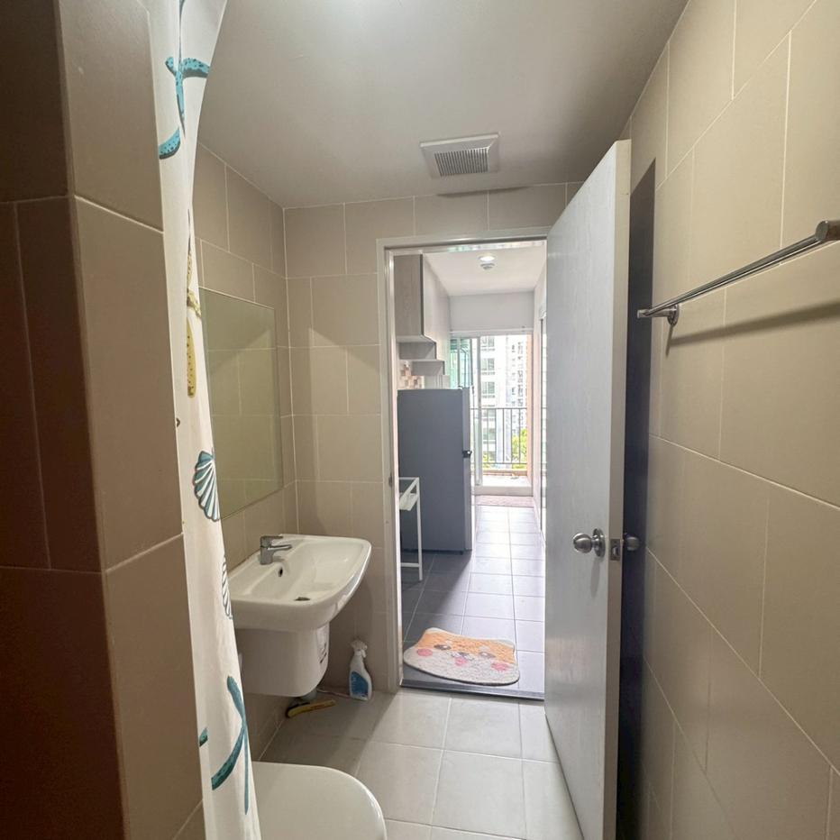 รูป ให้เช่า 🔥 Niche id Sukhumvit 113 🔥 ห้องมุม พร้อมเข้าอยู่ เฟอร์ครบ ฟรี Wi-Fi ใกล้ BTS สำโรง - รูปที่ 9/11