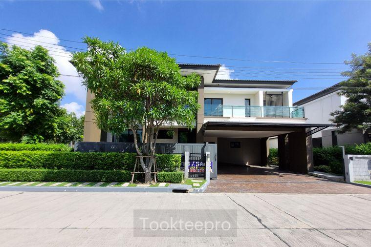 รูป ขายบ้านเดี่ยว The City กม.7 หลังเมกะบางนา บ้านหลังมุม - รูปที่ 1/15
