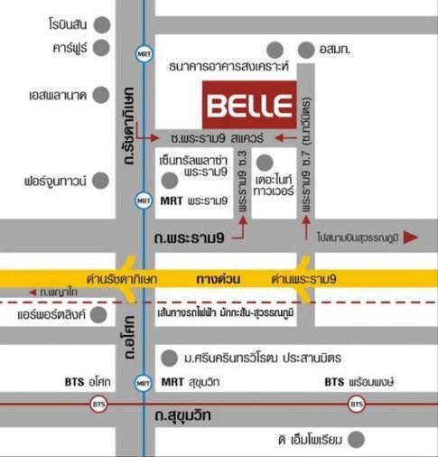 รูป 🏢 ให้เช่าคอนโด : Belle Grand Rama 9 (Belle Avenue) (เบล แกรนด์ พระราม 9 (เบล อเวนิว))   รหัสทรัพย์ | 📌LNP-C3488 - รูปที่ 8/8