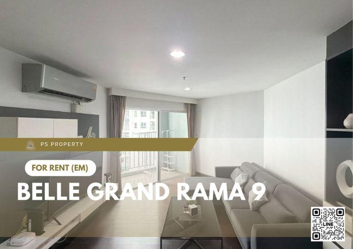 รูป ให้เช่า ✨ Belle Grand Rama 9 ✨ 2 ห้องนอน เฟอร์นิเจอร์ และ เครื่องใช้ไฟฟ้าครบ ใกล้ MRT พระราม 9 - รูปที่ 1/14