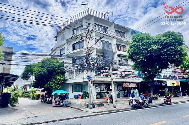รูป ขายอาคารพาณิชย์ 4.5 ชั้น 45 ตร.ว. ประชาสงเคราะห์ ดินแดง หลังมุม ติดถนน  ใกล้ MRT ห้วยขวาง - รูปที่ 1/9