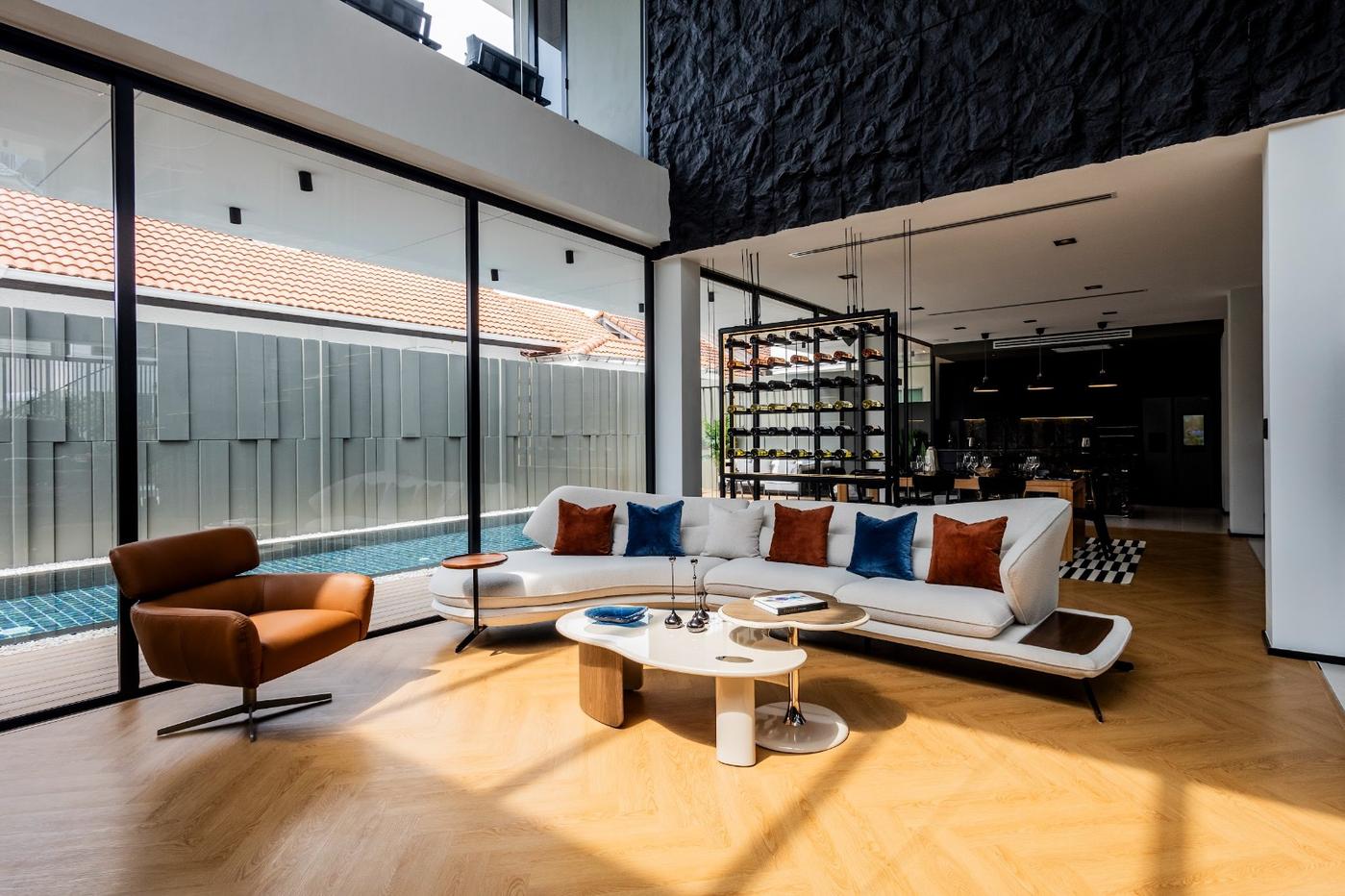 รูป Luxury Modern Pool Villa for Rent Jomtien Pattaya Near the Beach - รูปที่ 4/25