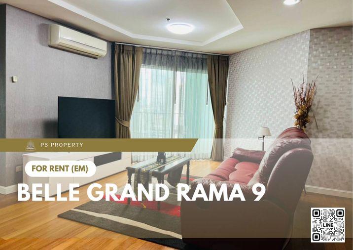 รูป ให้เช่า ✨ Belle Grand Rama 9 ✨ 2 ห้องนอน เฟอร์นิเจอร์ และ เครื่องใช้ไฟฟ้าครบ ใกล้ MRT พระราม 9 - รูปที่ 1/10