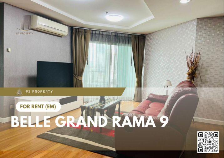 รูป ให้เช่า ✨ Belle Grand Rama 9 ✨ 2 ห้องนอน เฟอร์นิเจอร์ และ เครื่องใช้ไฟฟ้าครบ ใกล้ MRT พระราม 9 - รูปที่ 1/10