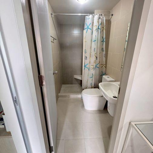 รูป ให้เช่า 🔥 Niche id Sukhumvit 113 🔥 ห้องมุม พร้อมเข้าอยู่ เฟอร์ครบ ฟรี Wi-Fi ใกล้ BTS สำโรง - รูปที่ 10/11