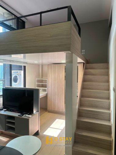 รูป Best Price ✨ ให้เช่า Chewathai Residence Asoke ห้อง Loft ตกแต่งสวย น่าอยู่มาก เฟอร์ครบ พร้อมเข้าอยู่ 💗 DS3715 | Line @Dstay - รูปที่ 4/8