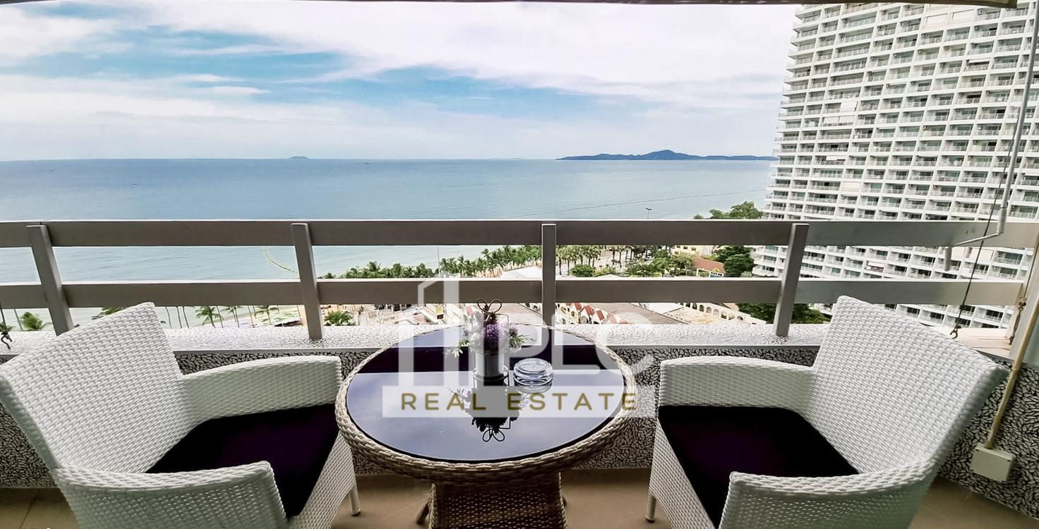 รูป Jomtien Plaza Condotel 1 Bedroom Sea View Condo for Rent - รูปที่ 6/7