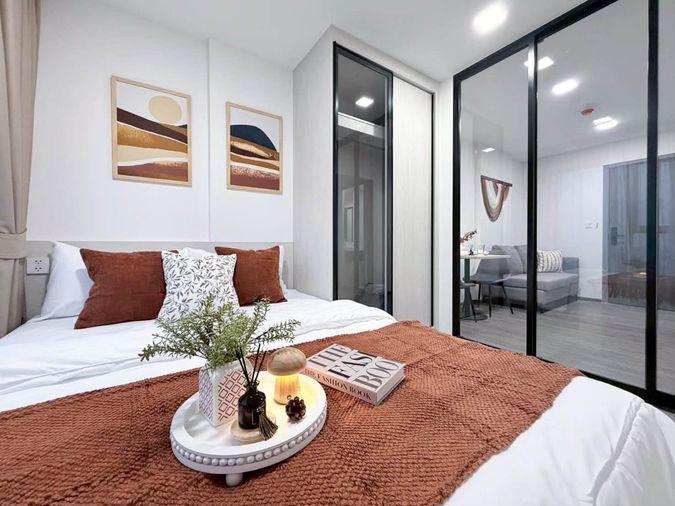 รูป 🔥 Kave Wonderland ห้องสวยใกล้ ม.กรุงเทพ 1 Bedroom Plus ชั้น 8 เพียง 15,000 บาท/เดือน พร้อมอยู่! 🎓✨ - รูปที่ 3/15