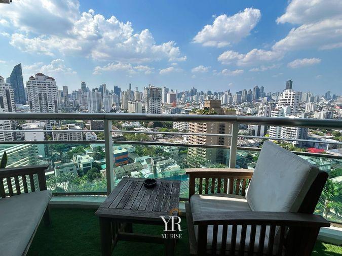 รูป Eight Thonglor Residence ห้องมุมกระจกโค้ง วิวพาโนรามาเปิดกว้าง เฟอร์นิเจอร์และเครื่องใช้ไฟฟ้าครบพร้อมเข้าอยู่ - รูปที่ 11/18
