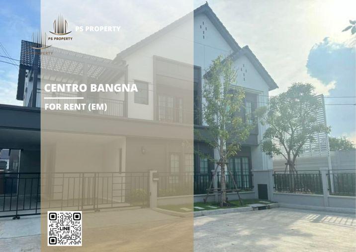 รูป บ้านเดี่ยวให้เช่า ✨ Centro Bangna ✨ 4 ห้องนอน 5 ห้องน้ำ เฟอร์นิเจอร์ และ เครื่องใช้ไฟฟ้าครบ - รูปที่ 1/20