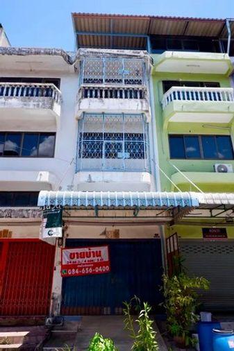 รูป ขายอาคารพาณิชย์ 4 ชั้น(มีดาดฟ้า) ติดถนนสะแกงาม35/2 บ้านสภาพดี เจ้าของขายเอง 4นอน 3น้ำ 300 ตร.ม. 24 ตร.ว. - รูปที่ 1/8