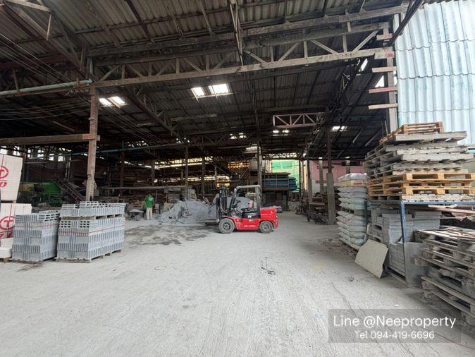 picture Land for sale, red layout, 2 rai 20 sq m., next to Suksawat Road, 8 lanes, large plot, ready to develop the project immediately (M10713) - 7/8
