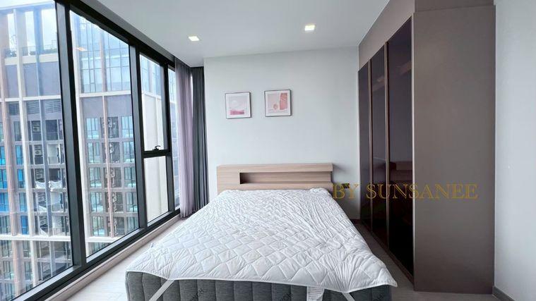รูป One9Five | ให้เช่า 2 ห้องนอน ตกแต่งเรียบร้อยสวยงาม วิวสวยมาก เห็นหลายตึกย้ายรัชดา ตึกทำเลสะดวกใกล้ทางด่วนและใกล้เซ็นทรัลพระราม 9 - รูปที่ 6/17