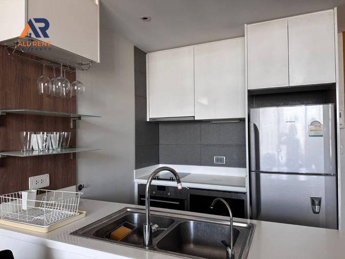รูป Aequa Sukhumvit 49 ห้องใหญ่ 55 ตร.ม. ชั้น 16 ใกล้ BTS พร้อมพงษ์ เพียง 50,000 บาท/เดือน ✨ Luxury Condo ใจกลางสุขุมวิท 49 ห้องสวย พร้อมเข้าอยู่ - รูปที่ 9/11